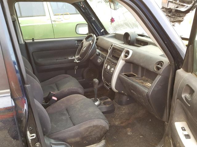 JTLKT324350208824 - 2005 TOYOTA SCION XB Қара фото 5