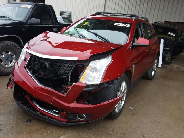 3GYFNHE38DS551329 - 2013 CADILLAC SRX PERFOR RED photo 2