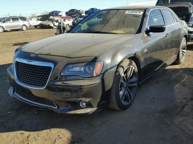 2C3CCAXJ7EH166452 - 2014 CHRYSLER 300 SRT8 C BLACK photo 2