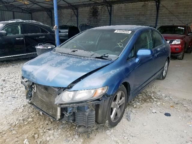 2HGFA1F62AH536469 - 2010 HONDA CIVIC LX-S Mavi foto 2