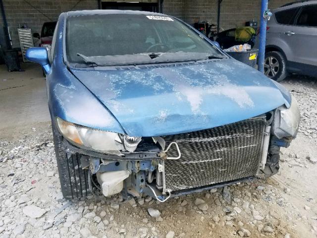 2HGFA1F62AH536469 - 2010 HONDA CIVIC LX-S Mavi foto 9