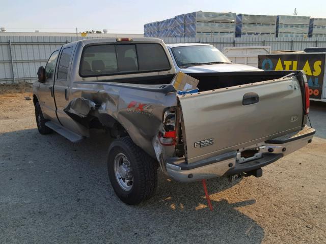 1FTSW31P94EB79216 - 2004 FORD F350 SRW S GOLD photo 3