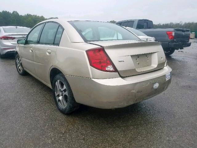 1G8AL52F05Z144509 - 2005 SATURN ION LEVEL GOLD photo 3