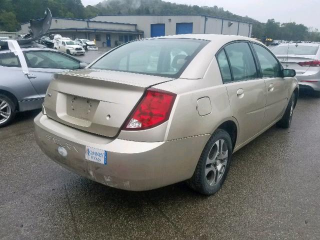 1G8AL52F05Z144509 - 2005 SATURN ION LEVEL GOLD photo 4