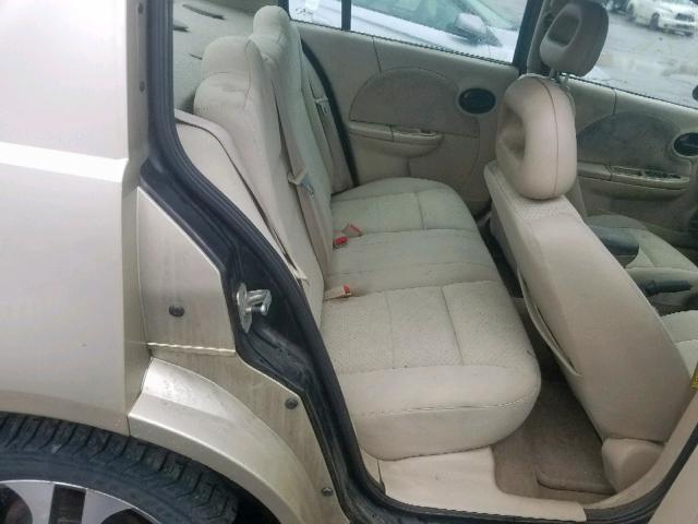 1G8AL52F05Z144509 - 2005 SATURN ION LEVEL GOLD photo 6