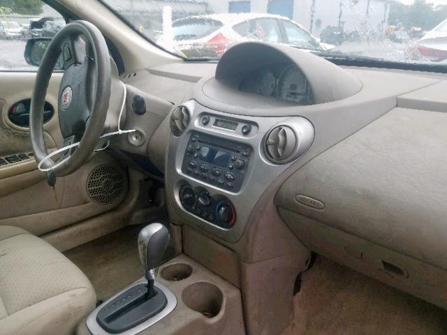 1G8AL52F05Z144509 - 2005 SATURN ION LEVEL GOLD photo 9