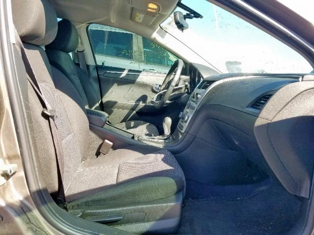 1G1ZC5EB8AF292297 - 2010 CHEVROLET MALIBU 1LT 灰色 照片 5