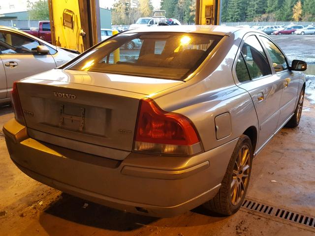 YV1RS592372618005 - 2007 VOLVO S60 2.5T TAN photo 4