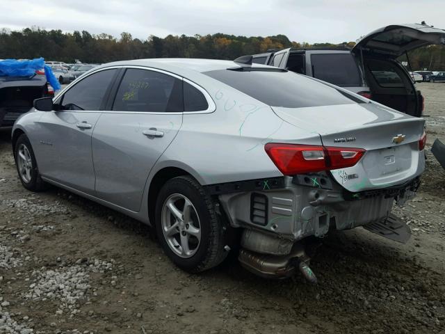 1G1ZB5ST7GF264080 - 2016 CHEVROLET MALIBU LS ვერცხლისფერი ფოტო 3