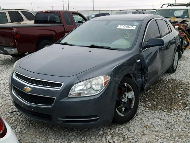 1G1ZG57B38F162889 - 2008 CHEVROLET MALIBU LS GRAY photo 2
