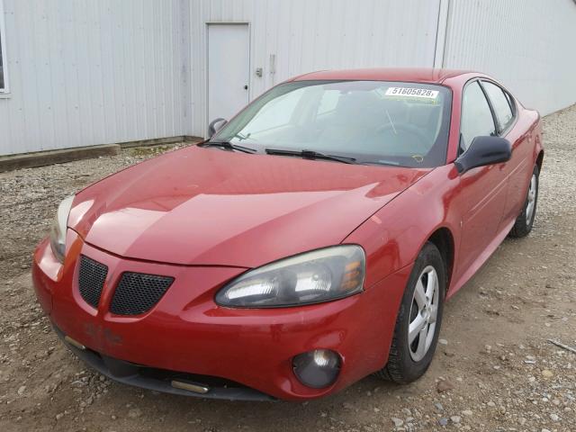 2G2WP552471147714 - 2007 PONTIAC GRAND PRIX RED photo 2