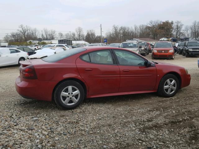 2G2WP552471147714 - 2007 PONTIAC GRAND PRIX RED photo 9