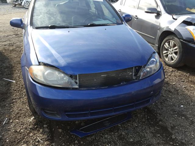 KL5JD66Z27K647179 - 2007 SUZUKI RENO BASE BLUE photo 9