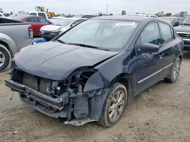 3N1AB6AP9AL715038 - 2010 NISSAN SENTRA 2.0 BLACK photo 2