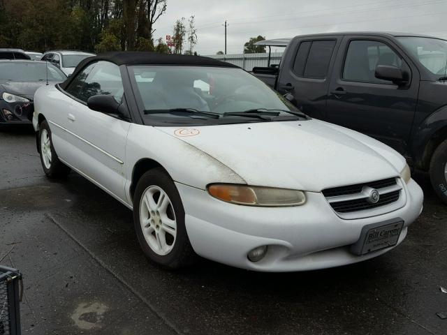 3C3EL55H9TT301127 - 1996 CHRYSLER SEBRING JX WHITE photo 1