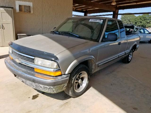 1GCCS1948W8216627 - 1998 CHEVROLET S TRUCK S1 TAN photo 2