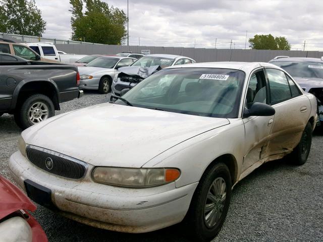 2G4WS52J011151056 - 2001 BUICK CENTURY WHITE photo 2