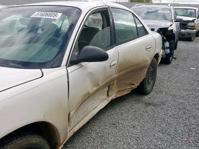 2G4WS52J011151056 - 2001 BUICK CENTURY WHITE photo 9