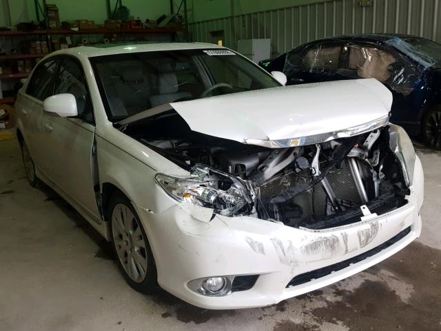 4T1BK3DB9CU445278 - 2012 TOYOTA AVALON BAS WHITE photo 1