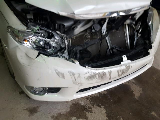 4T1BK3DB9CU445278 - 2012 TOYOTA AVALON BAS WHITE photo 9