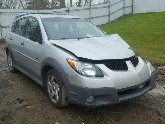 5Y2SL62854Z419260 - 2004 PONTIAC VIBE SILVER photo 1