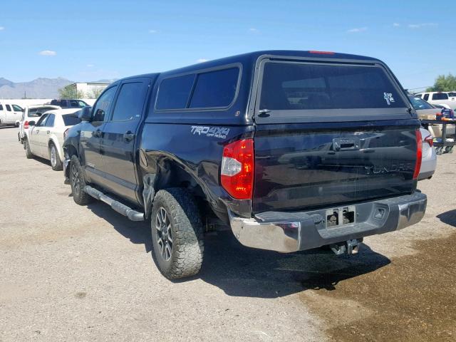 5TFDY5F1XEX372614 - 2014 TOYOTA TUNDRA CRE BLACK photo 3