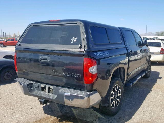 5TFDY5F1XEX372614 - 2014 TOYOTA TUNDRA CRE BLACK photo 4