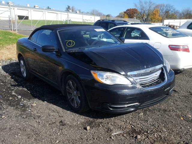 1C3BC2EG7BN597160 - 2011 CHRYSLER 200 TOURIN BLACK photo 1