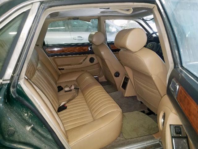 SAJHY1744LC625807 - 1990 JAGUAR XJ6 SOVERE GREEN photo 6