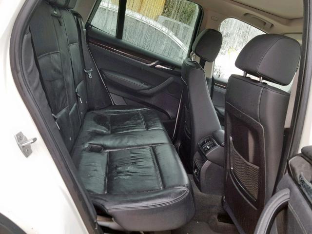 5UXWZ7C3XH0V93262 - 2017 BMW X3 SDRIVE2 WHITE photo 6