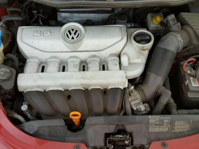 3VWRG31C18M525801 - 2008 VOLKSWAGEN NEW BEETLE 红色 照片 7