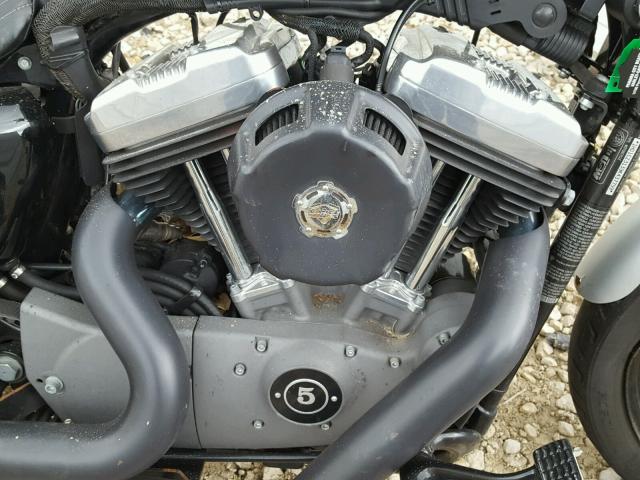 1HD1CZ3139K437799 - 2009 HARLEY-DAVIDSON XL1200 N TWO TONE photo 7