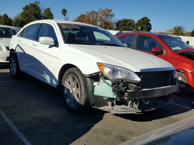 1C3BC1FB0BN576583 - 2011 CHRYSLER 200 TOURIN WHITE photo 1