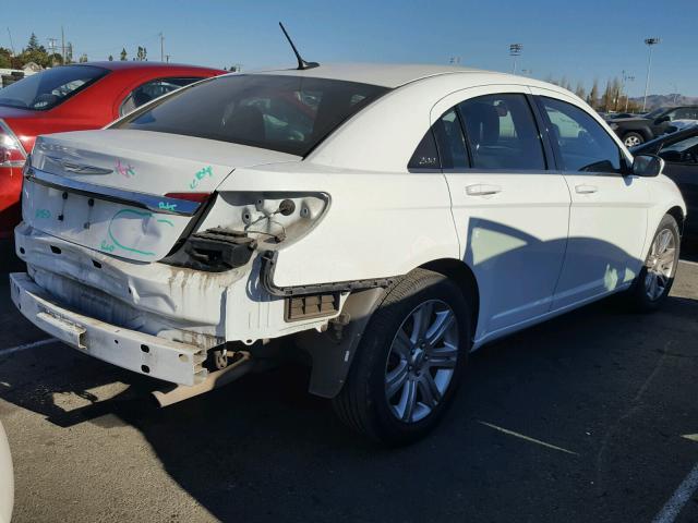 1C3BC1FB0BN576583 - 2011 CHRYSLER 200 TOURIN WHITE photo 4