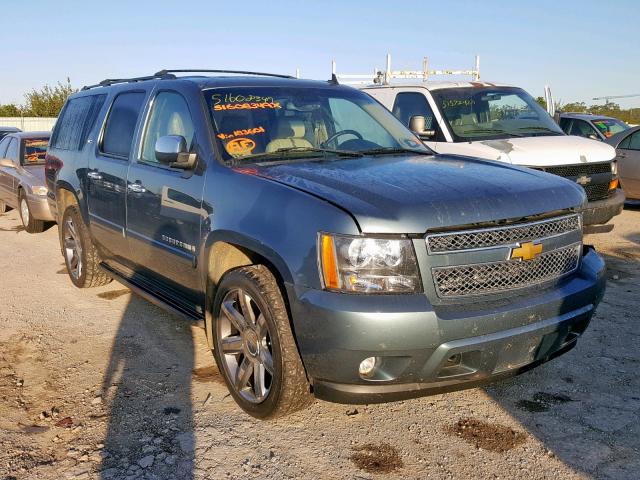 3GNFK16338G183601 - 2008 CHEVROLET SUBURBAN K BLUE photo 1