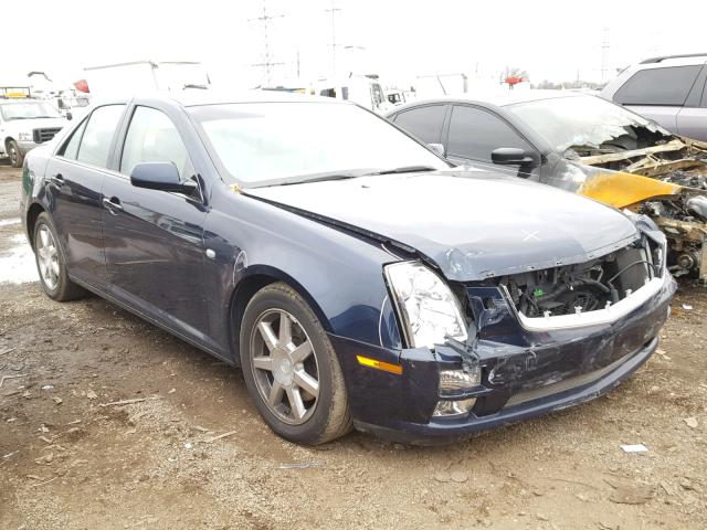 1G6DC67A650188771 - 2005 CADILLAC STS BLUE photo 1