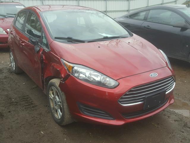 3FADP4EJ1EM103184 - 2014 FORD FIESTA SE RED photo 1