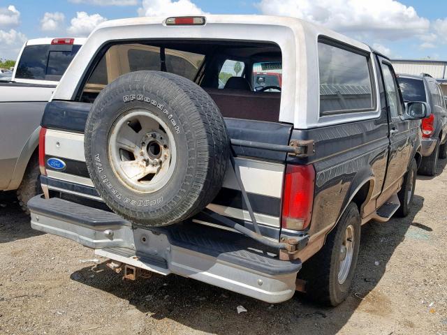 1FMEU15HXTLB18151 - 1996 FORD BRONCO U10 BLACK photo 4