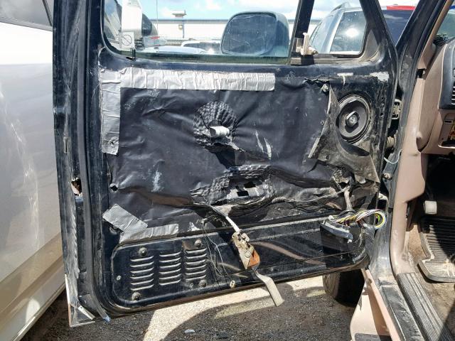 1FMEU15HXTLB18151 - 1996 FORD BRONCO U10 BLACK photo 9