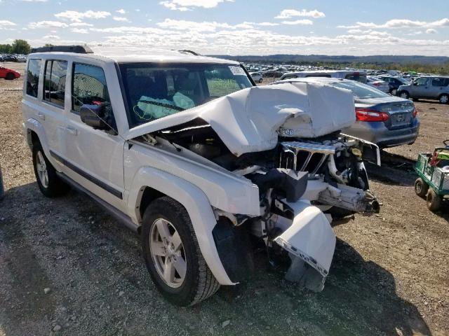 1J8HG48P07C529117 - 2007 JEEP COMMANDER თეთრი ფოტო 1