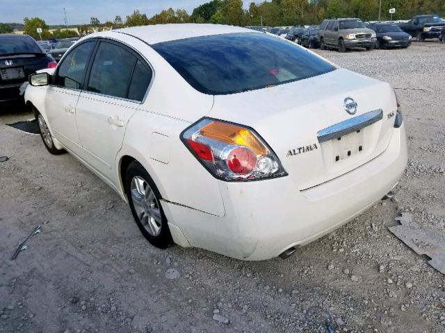 1N4AL2AP8CC111780 - 2012 NISSAN ALTIMA BAS WHITE photo 3