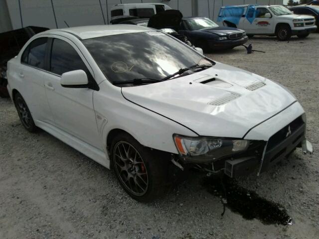 JA32W5FV9CU015776 - 2012 MITSUBISHI LANCER EVO WHITE photo 1