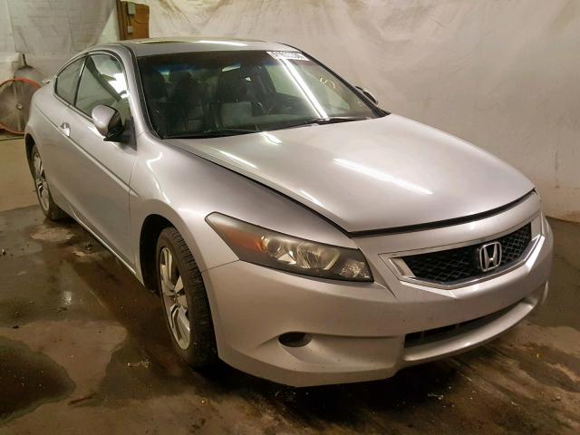 1HGCS12818A022127 - 2008 HONDA ACCORD EXL SILVER photo 1