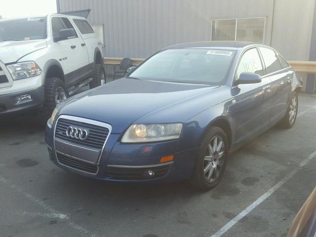 WAUDG74F75N087598 - 2005 AUDI A6 3.2 QUA BLUE photo 2