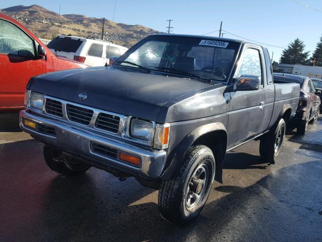 1N6HD16Y7SC310297 - 1995 NISSAN TRUCK KING GRAY photo 2