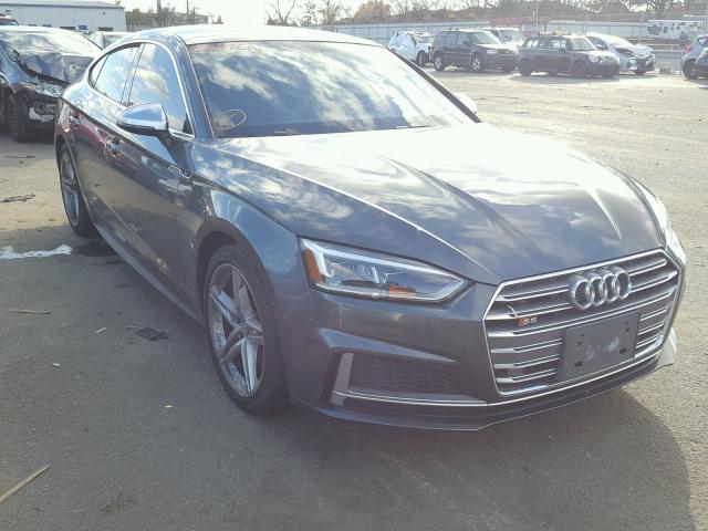 WAUB4CF59JA008673 - 2018 AUDI S5 PREMIUM GRAY photo 1