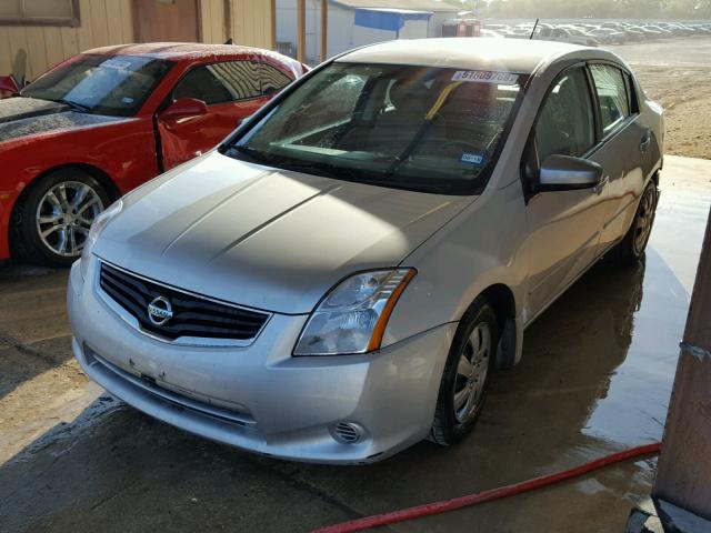 3N1AB6AP1BL706044 - 2011 NISSAN SENTRA 2.0 SILVER photo 2