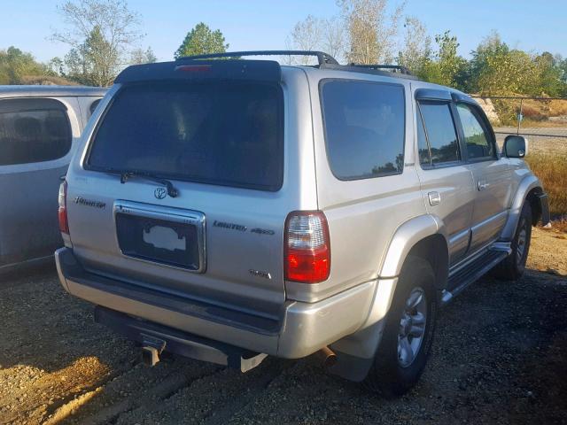 JT3HN87R920368157 - 2002 TOYOTA 4RUNNER LI SILVER photo 4