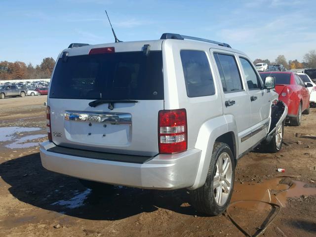 1J4PN5GK1BW543663 - 2011 JEEP LIBERTY LI SILVER photo 4