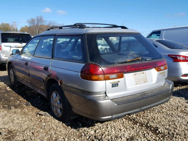 4S3BG6857X6607995 - 1999 SUBARU LEGACY OUT SILVER photo 3